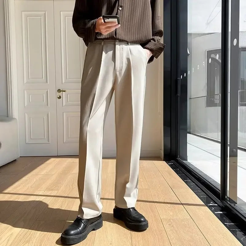W&W Mode | Modische Gerade Hose Herren