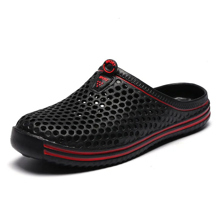 W&W Mode | Weiche Sohle, Wasserdichte Unisex Sandalen