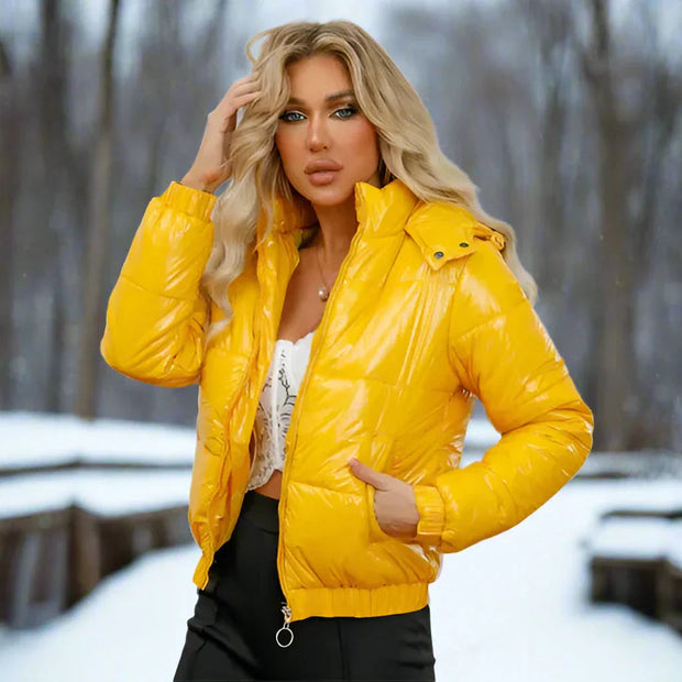 WW | Warme Langärmelige Kapuze Jacke mit Taschen