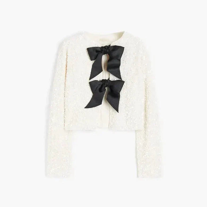 W&W Mode | Glitzernde Jacke Im Aktuellen Modestil