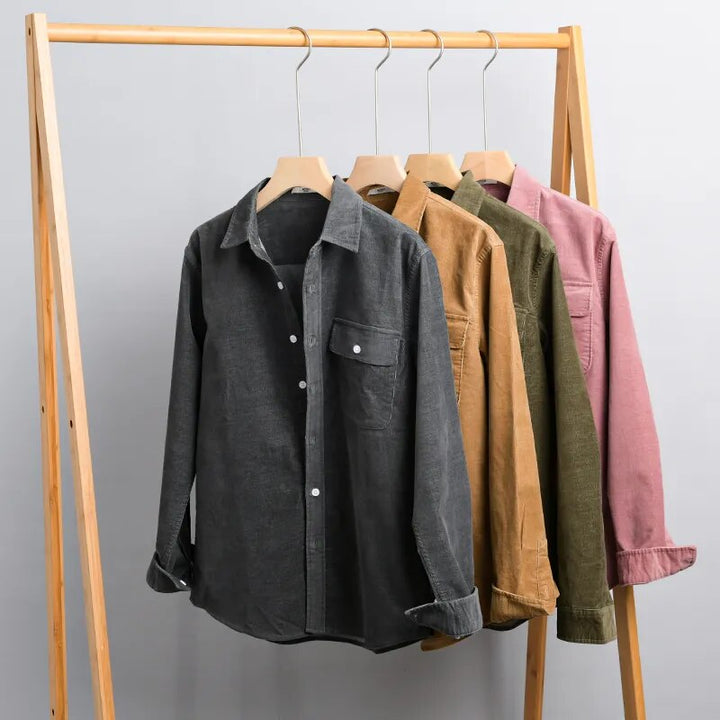 W&W Mode | Langarm Overshirt Aus Weichem Denim