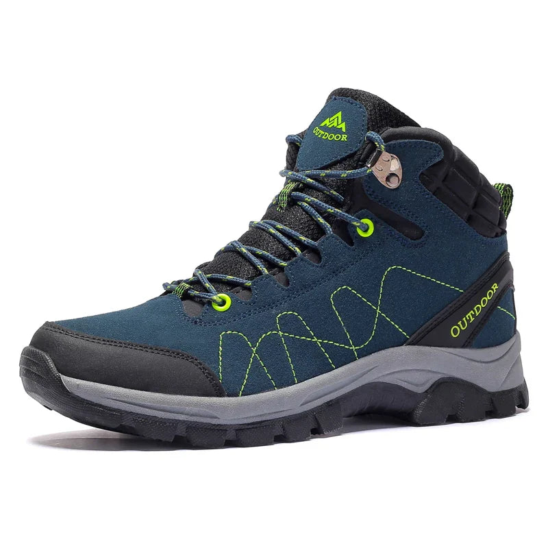W&W Mode | Langlebige Wasserdichte Wanderstiefel mit Rutschfester Sohle