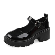 WW | Schuhe Frauen Schuhe Mary Janes Plattform Lolita Schuhe mit Absatz Pumps Frauen Japanischer Stil Vintage Mädchen High Heels Schuhe für Frauen