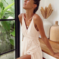 WW | Spaghetti Träger Sexy Sommerkleid