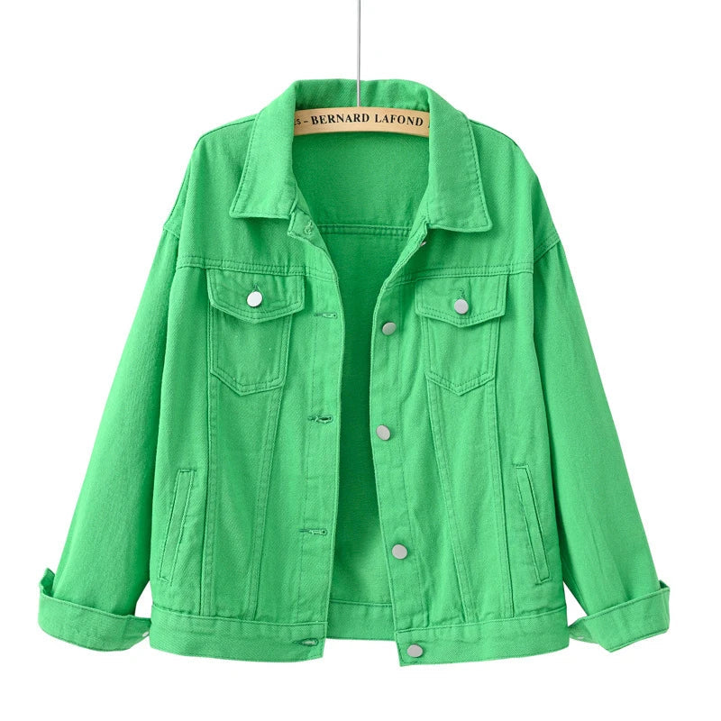 W&W Mode | klassische Damen Jeansjacke in vielen Farben