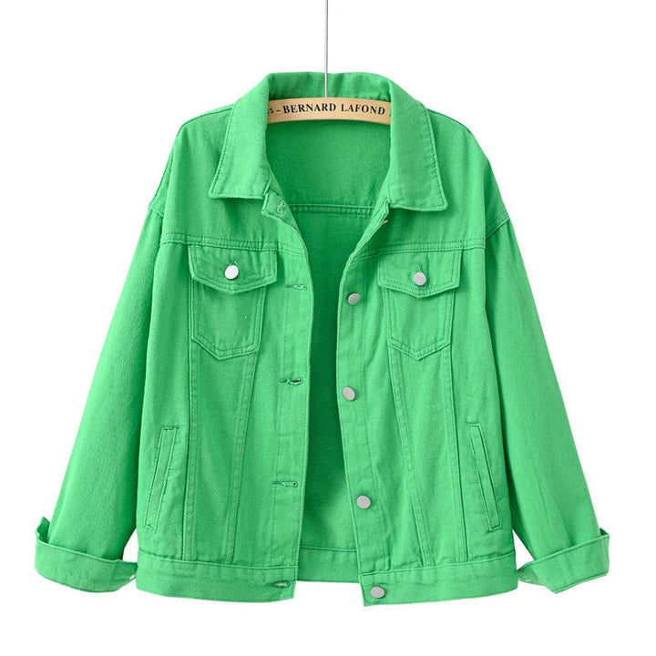 W&W Mode | klassische Damen Jeansjacke in vielen Farben