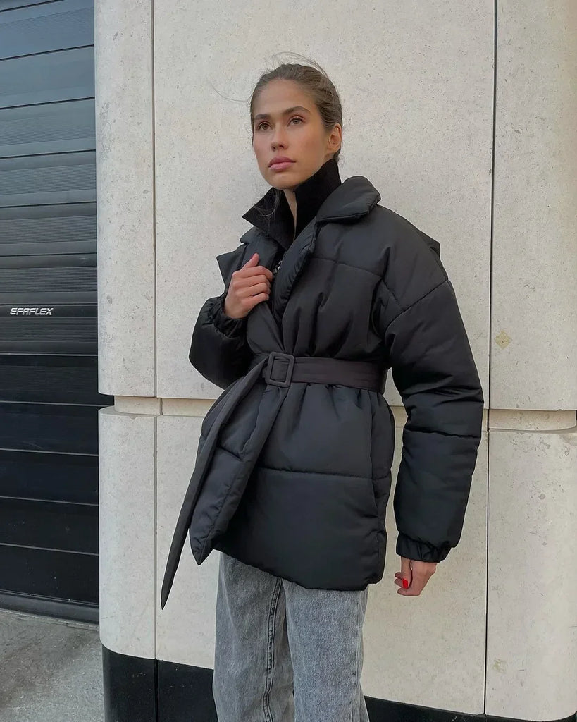 WW - Pufferjacke - Mit Gürtel