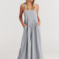 Rosabella™️ - Ärmelloser Jumpsuit mit Weitem Bein