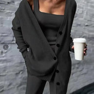 W&W - Gestricktes dreiteiliges Set