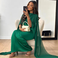 WW | Elegantes und Luxuriöses Maxikleid aus Satin
