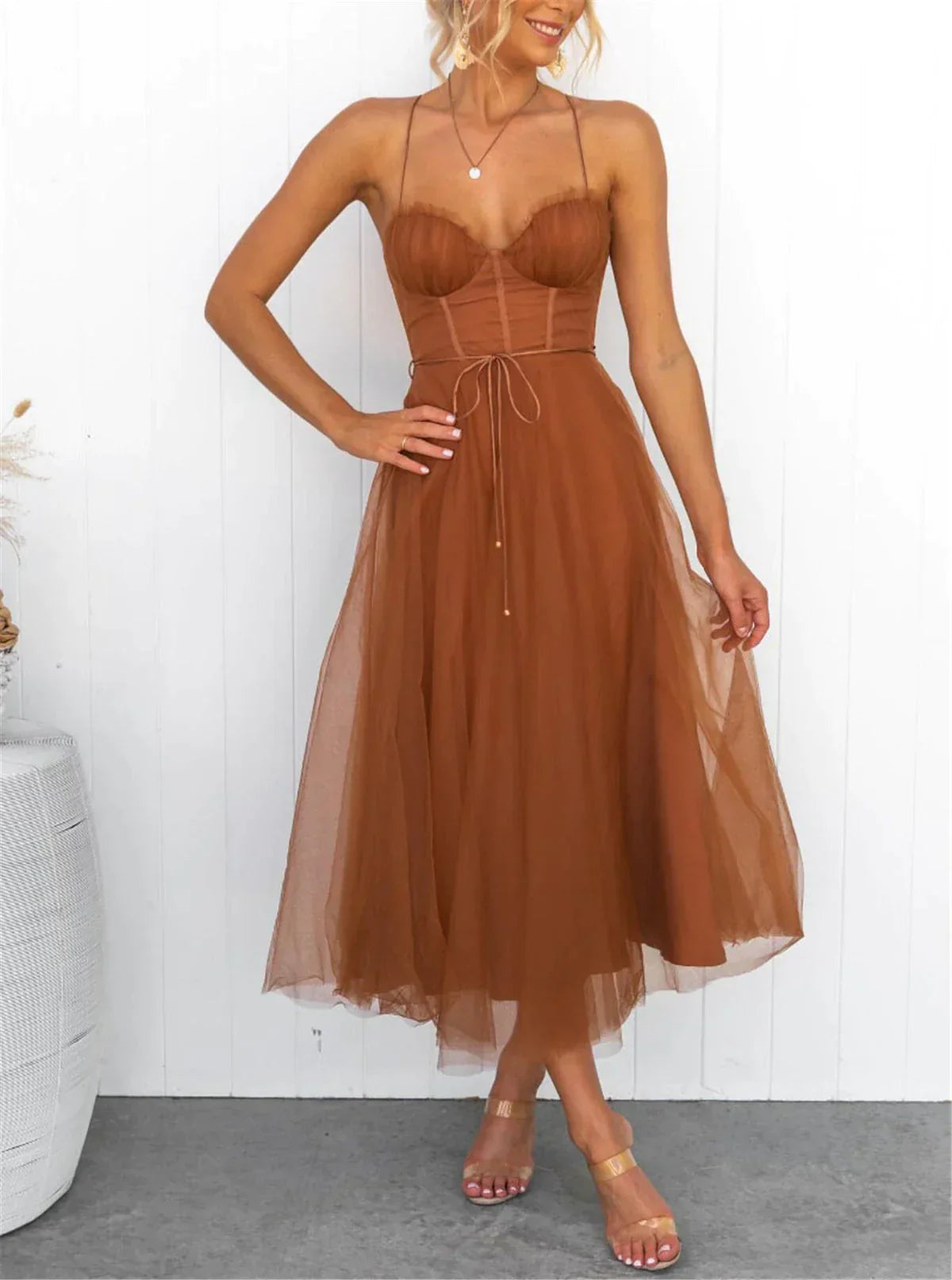 WW | Traumhaftes Kleid Im Korsett-Stil