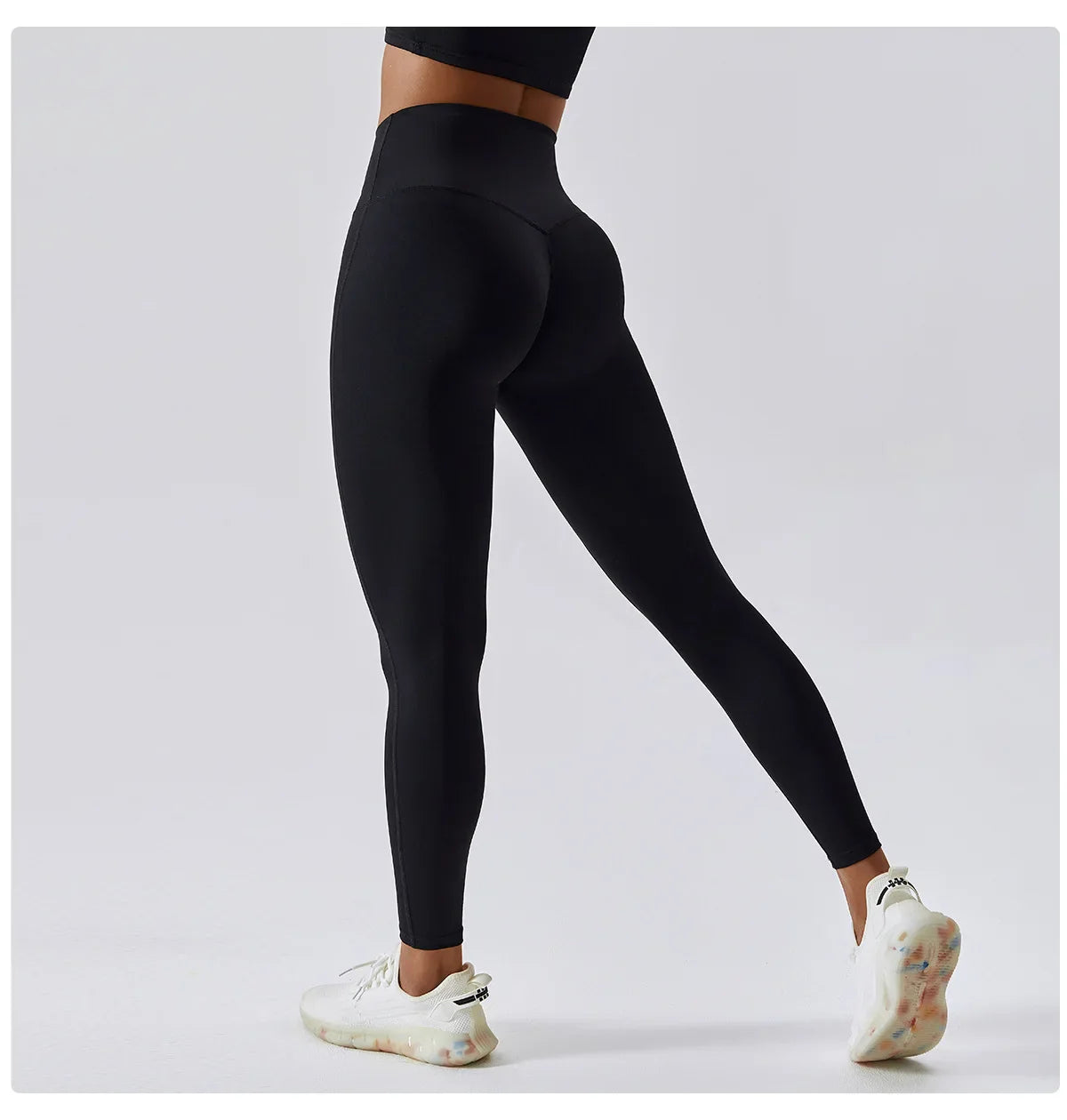 WW | Atmungsaktive Push-up Yoga Leggings Mit Pfirsich Hebung
