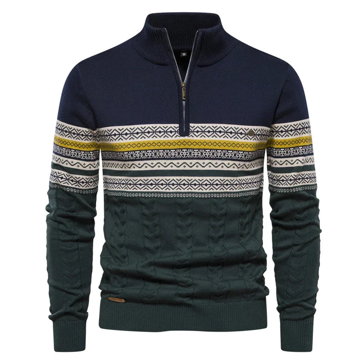 W&W Mode - Pullover mit Retro-Muster