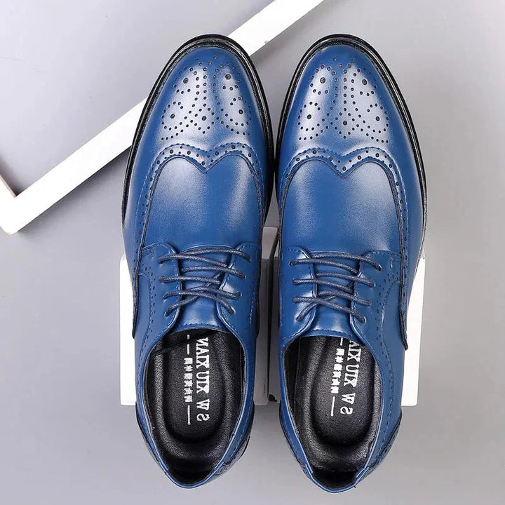 W&W Mode | Bequeme Oxford Herren Business Anzug Schuhe