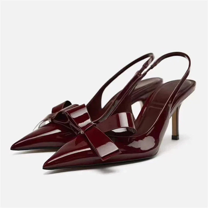 W&W Mode | Elegante High Heels Pumps Mit Schleife