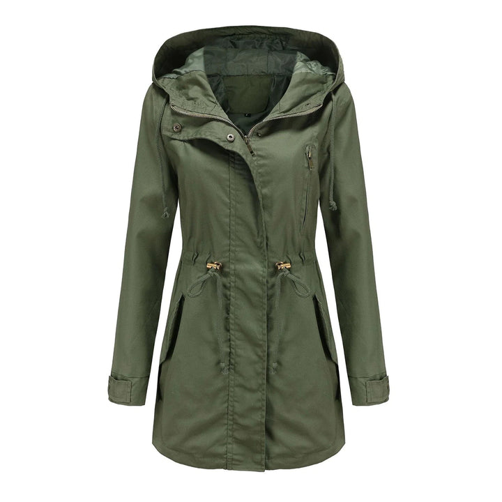 W&W Mode Elegante Wasserdichte Outdoor Regenjacke Für Damen | Perfekt Für Outdoor-Aktivitäten