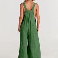 Rosabella™️ - Ärmelloser Jumpsuit mit Weitem Bein
