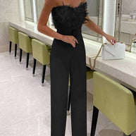 WW Eleganter Lange Jumpsuit - Verführerische Party-Mode