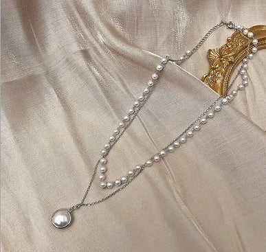 WW | Perlen Choker Herz Halskette Für Frauen