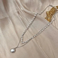 WW | Perlen Choker Herz Halskette Für Frauen