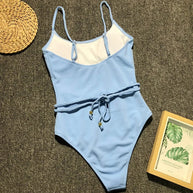 WW De Bain-Badeanzug mit Taillenbund