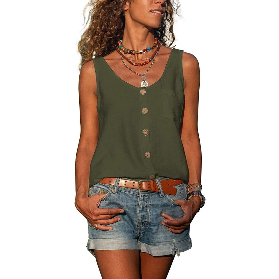WW | Modisch Elegantes Damen Tanktop