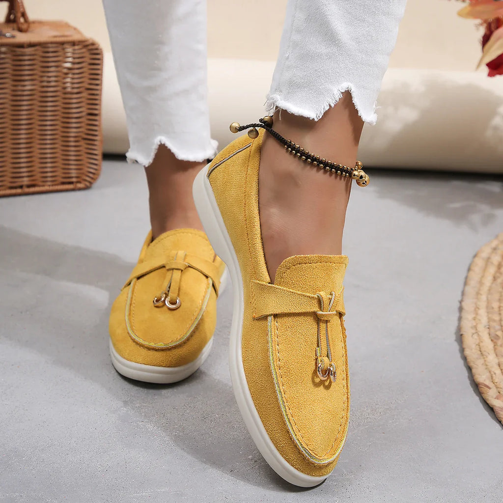 WW | Damen Leder Slipper Für Den Herbst Und Frühling