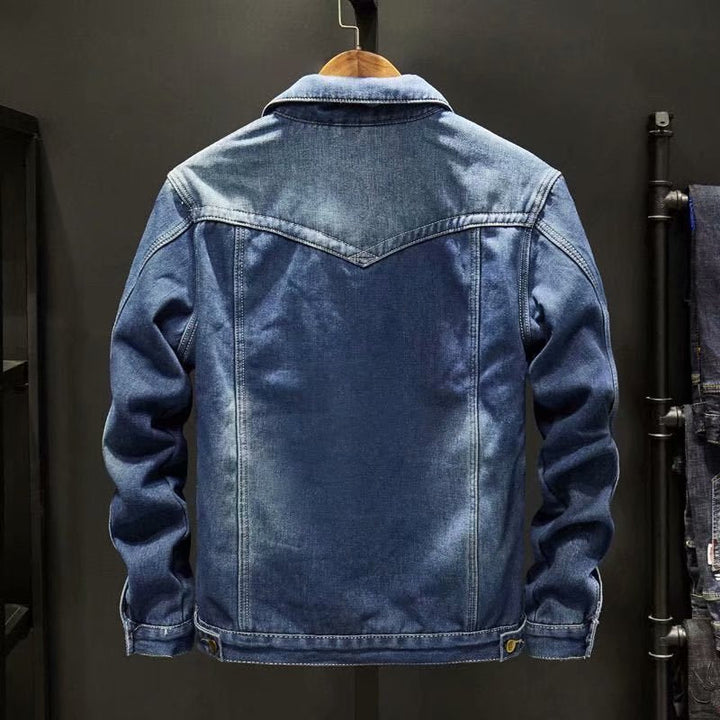 W&W Mode | Winter Herren Denim Jacke