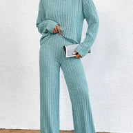 Darlene™ - Strickhose und Rollkragenpullover für Frauen