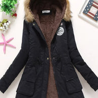 Lässiger Kapuzenmantel