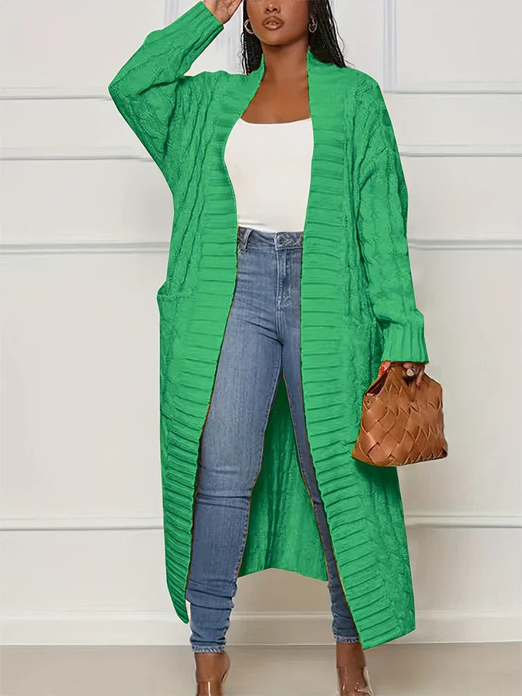 WW | Eleganter Gestrickter Damen Strickjacke