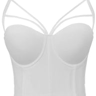 WW | 5 Farben Frauen Sexy Designer Sommer V-Ausschnitt Nude Schwarz Weiß Rot Rosa Baumwolle Camisole Tops Damen Camis Crop Tops