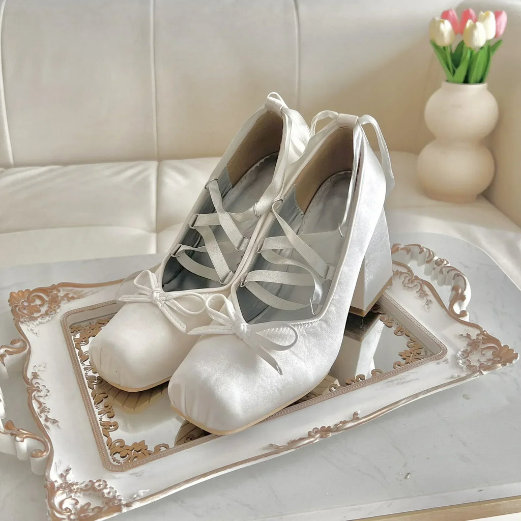 WW | Famous Last Words Chunky Heels Schuhe