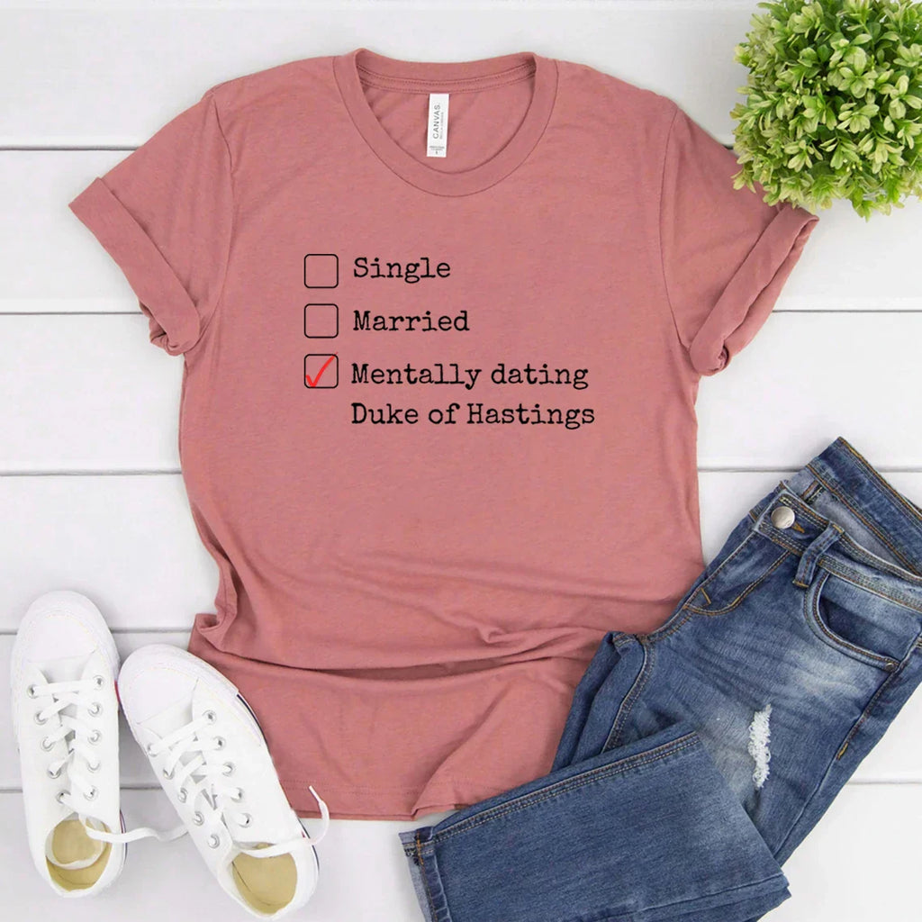 WW | Bluse mit Motiv aus Der Serie Bridgerton