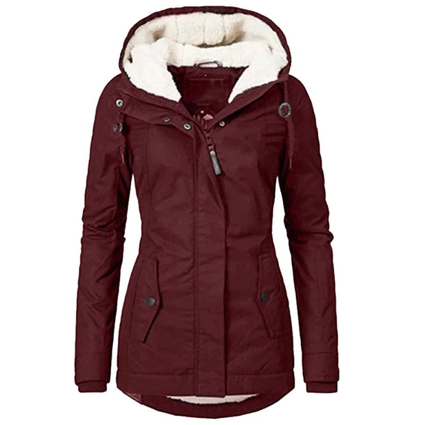 WW Heiße Herbstjacke: Wind- und Wasserfester Wetterschutz für Frauen