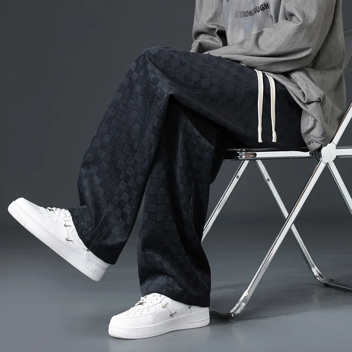W&W Mode | Stylische Jogginghose Mit Karomuster