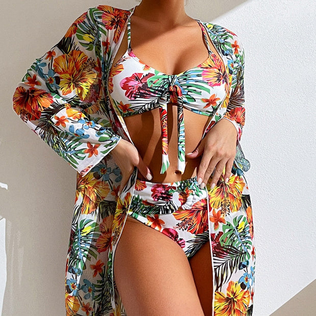 WW | Bikini mit Blumenmuster