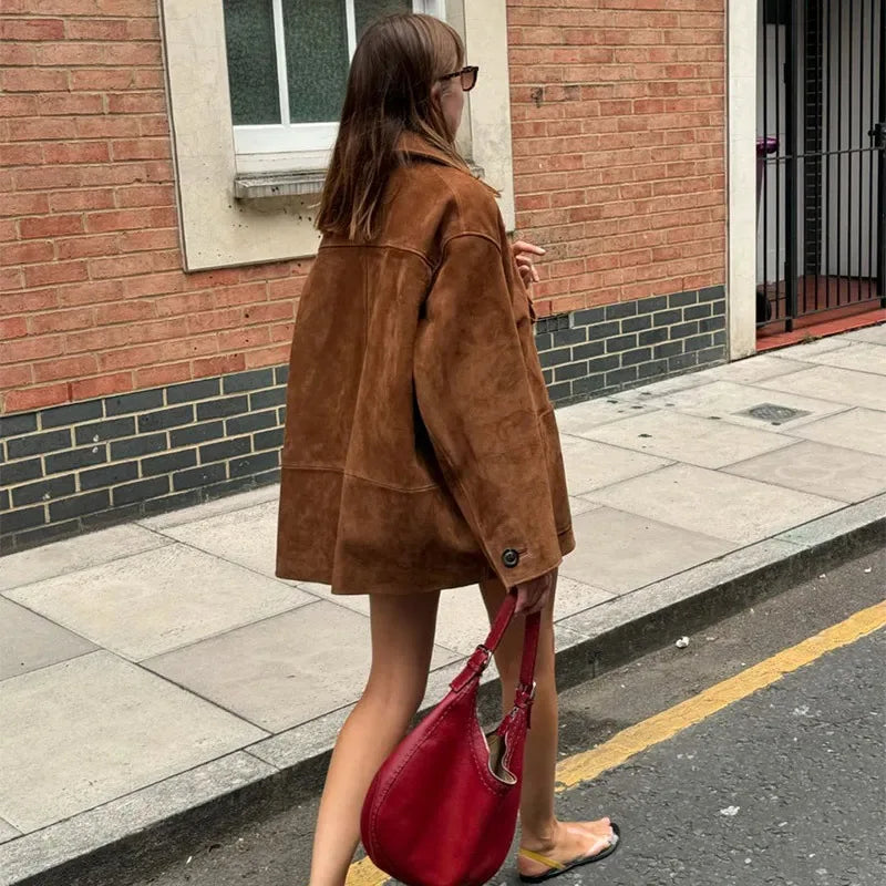 W&W Mode | Große Button-Up-Jacke für Damen