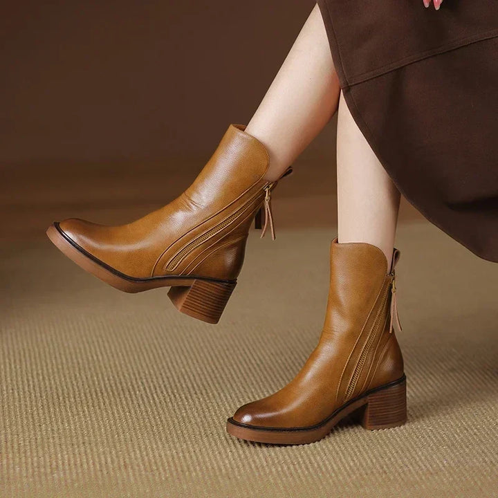 W&W Mode | Stiefeletten aus Leder