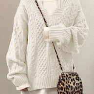 WW | Warmer Damenpullover | Gestrickt