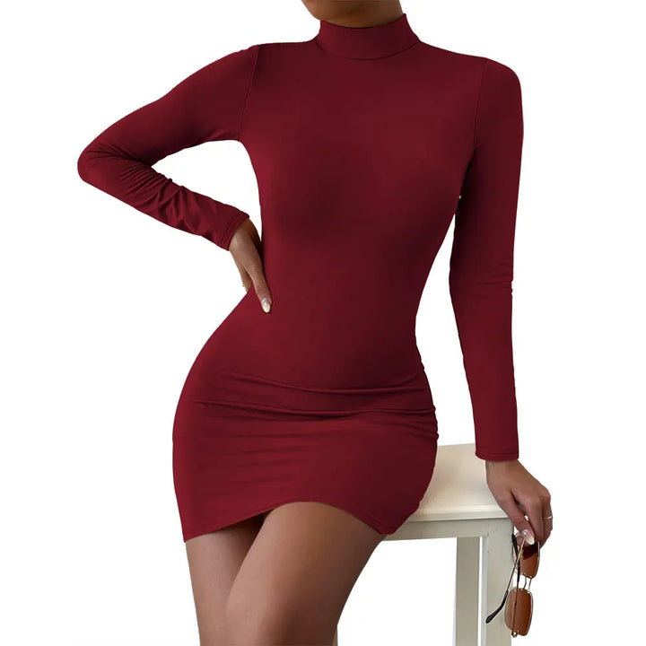 W&W Mode | Figurbetontes Minikleid Mit Langen Ärmeln