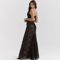 WW | Lange Spitzen Maxi Festkleid Im Set Klodina