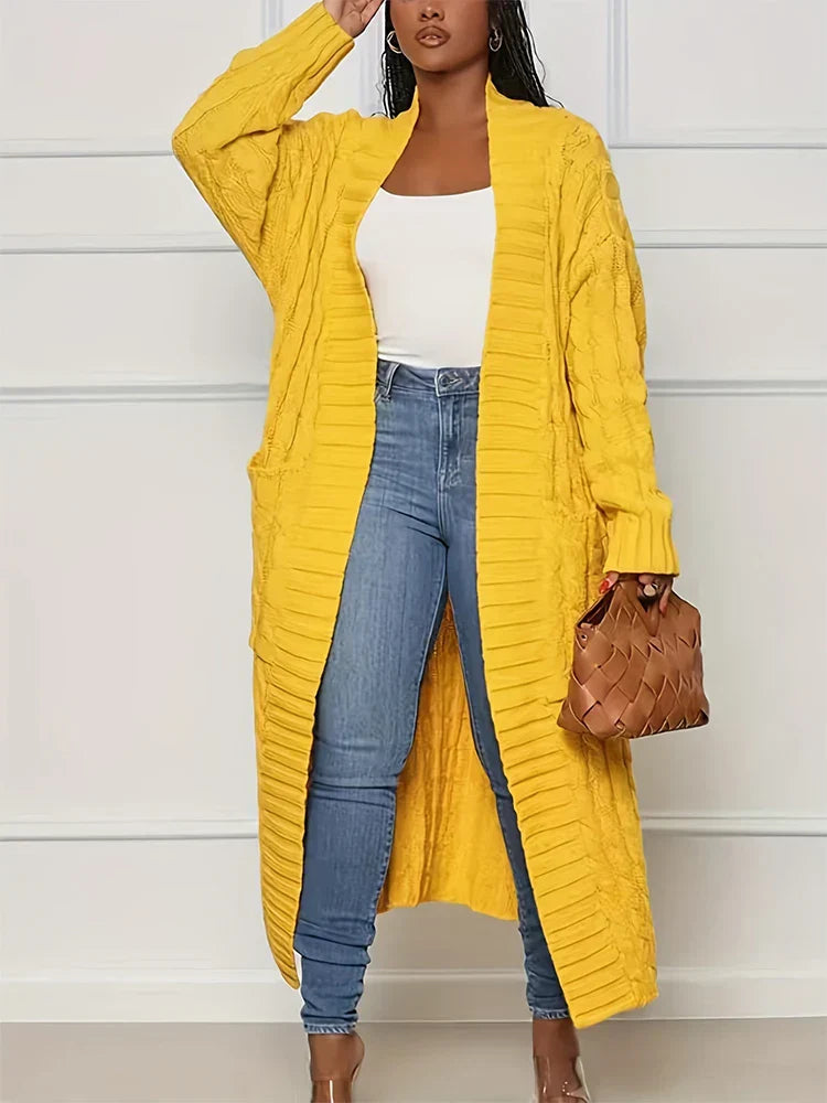 WW | Eleganter Gestrickter Damen Strickjacke