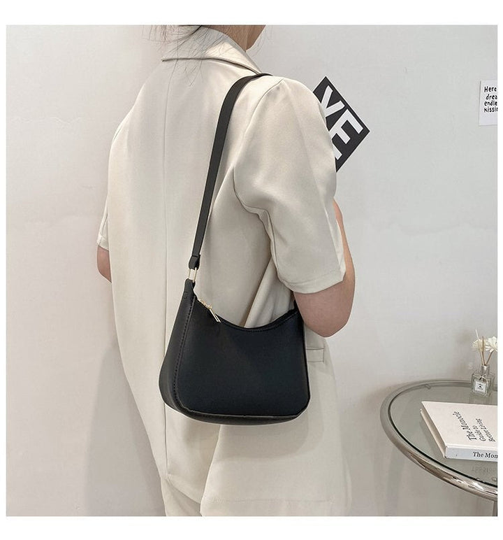 Damen Retro-Ledertasche mit praktischem Stauraum