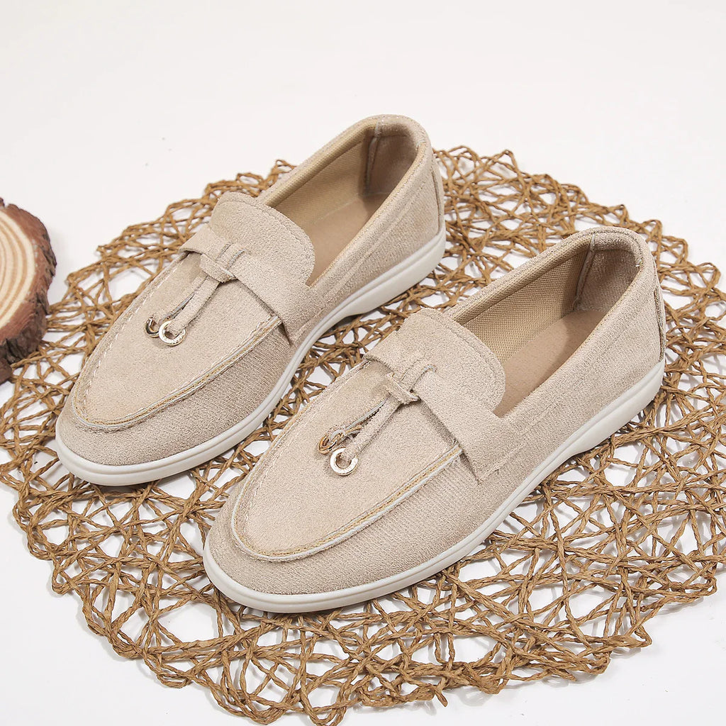 WW | Damen Leder Slipper Für Den Herbst Und Frühling