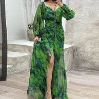 Larissa™ - Kleid mit V-Ausschnitt