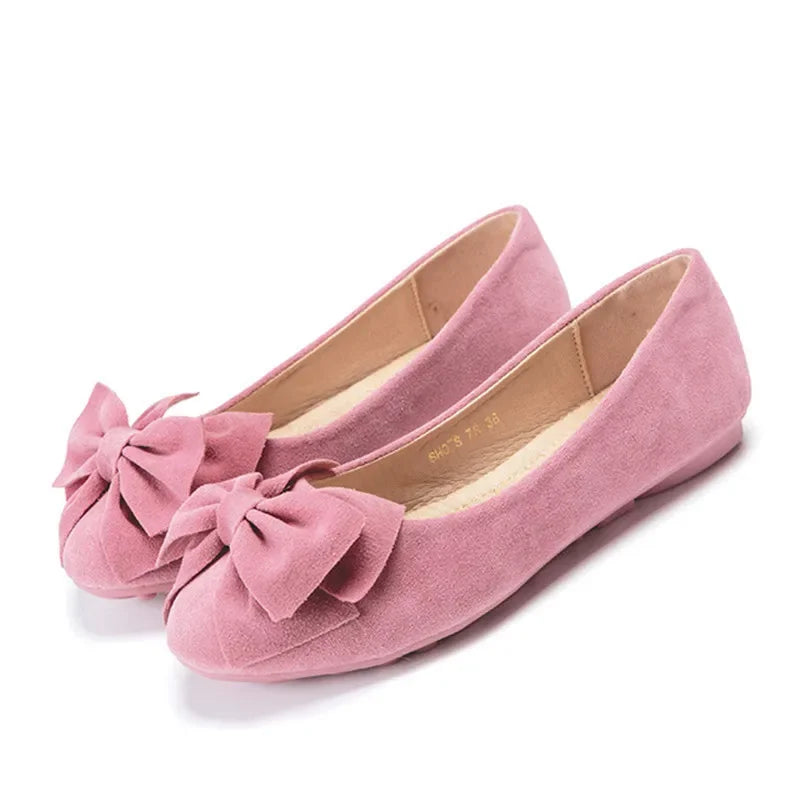 WW | Damen Komfortable & Stilvolle Freizeitslipper Mit Schleife