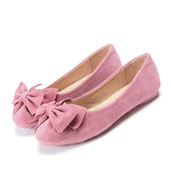 WW | Damen Komfortable & Stilvolle Freizeitslipper Mit Schleife