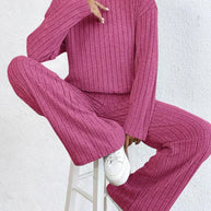 Darlene™ - Strickhose und Rollkragenpullover für Frauen