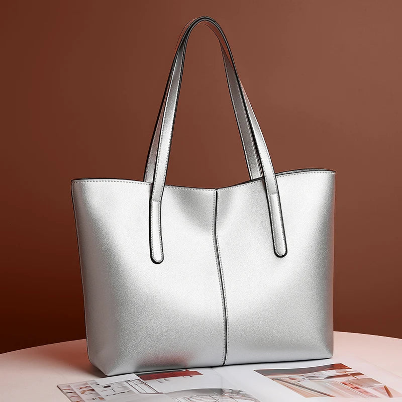 W&W Mode | Damen Schultertasche Aus Hochwertigem Pu Leder Mit Großem Fassungsvermögen